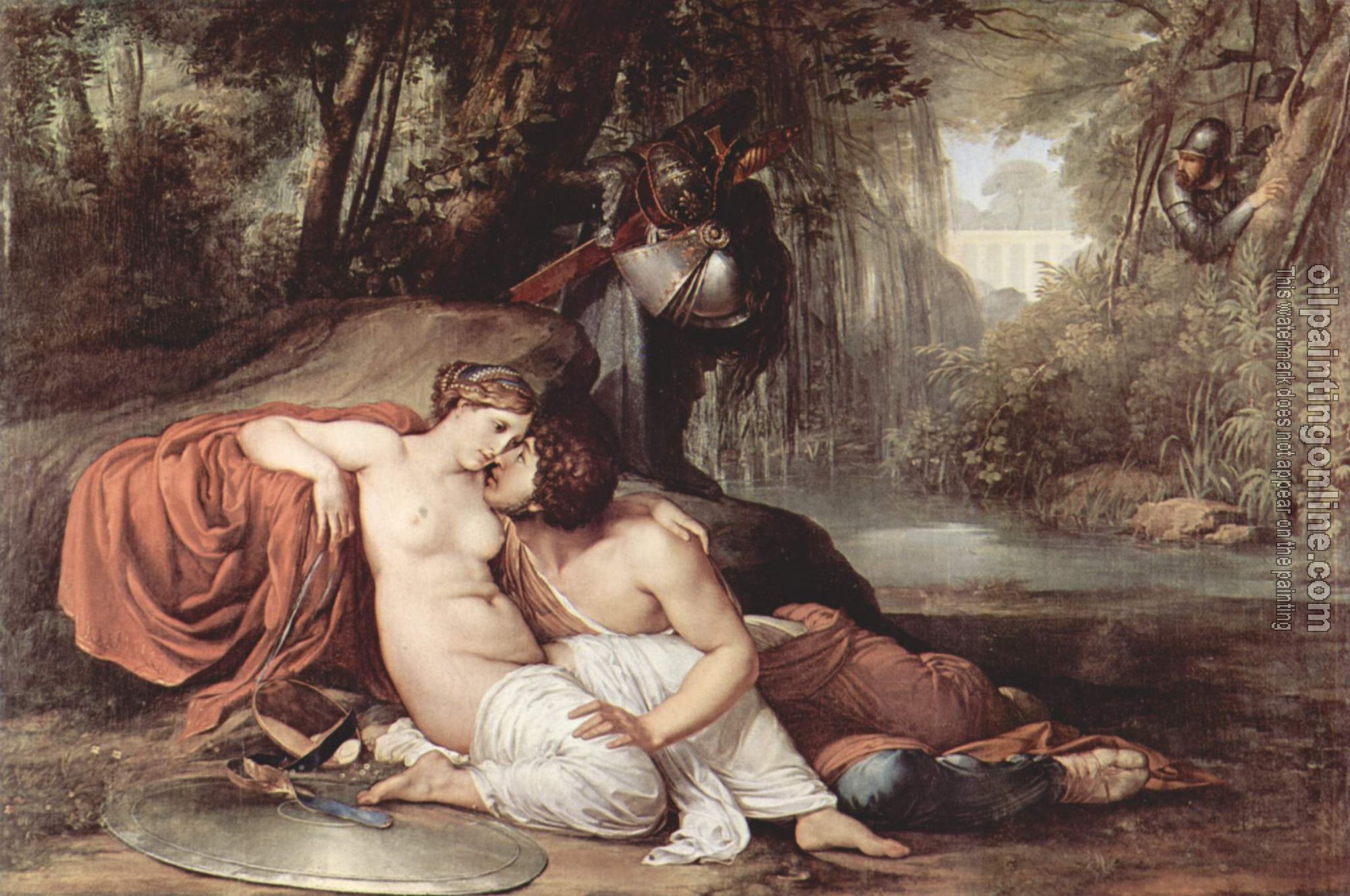 Francesco Hayez - Rinaldo and Armida